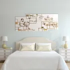 Bild gjord med laser som skildrar skapandet av Made in Italy - Pirucchio Viadurini