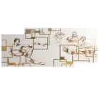 Bild gjord med laser som skildrar skapandet av Made in Italy - Pirucchio Viadurini