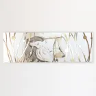 Rektangulär målning gjord med laser med gudinna och barn gjord i Italien - Nagi Viadurini