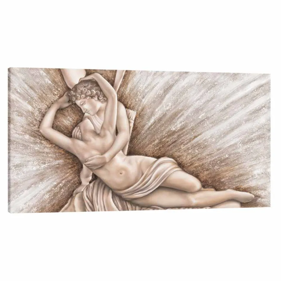 Modern kanfasdesign till hands gjord i Italien Aurora Viadurini