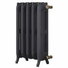 Design Radiator 5 släta element i gjutjärn från marken upp till 1062 W - barock Viadurini