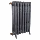 Design Radiator 7 Dekorerade element i gjutjärn från marken upp till 1062 W - barock Viadurini