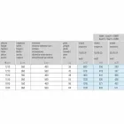 Modern design hydraulisk stålkylare 6 mäter upp till 1220 W - mask Viadurini