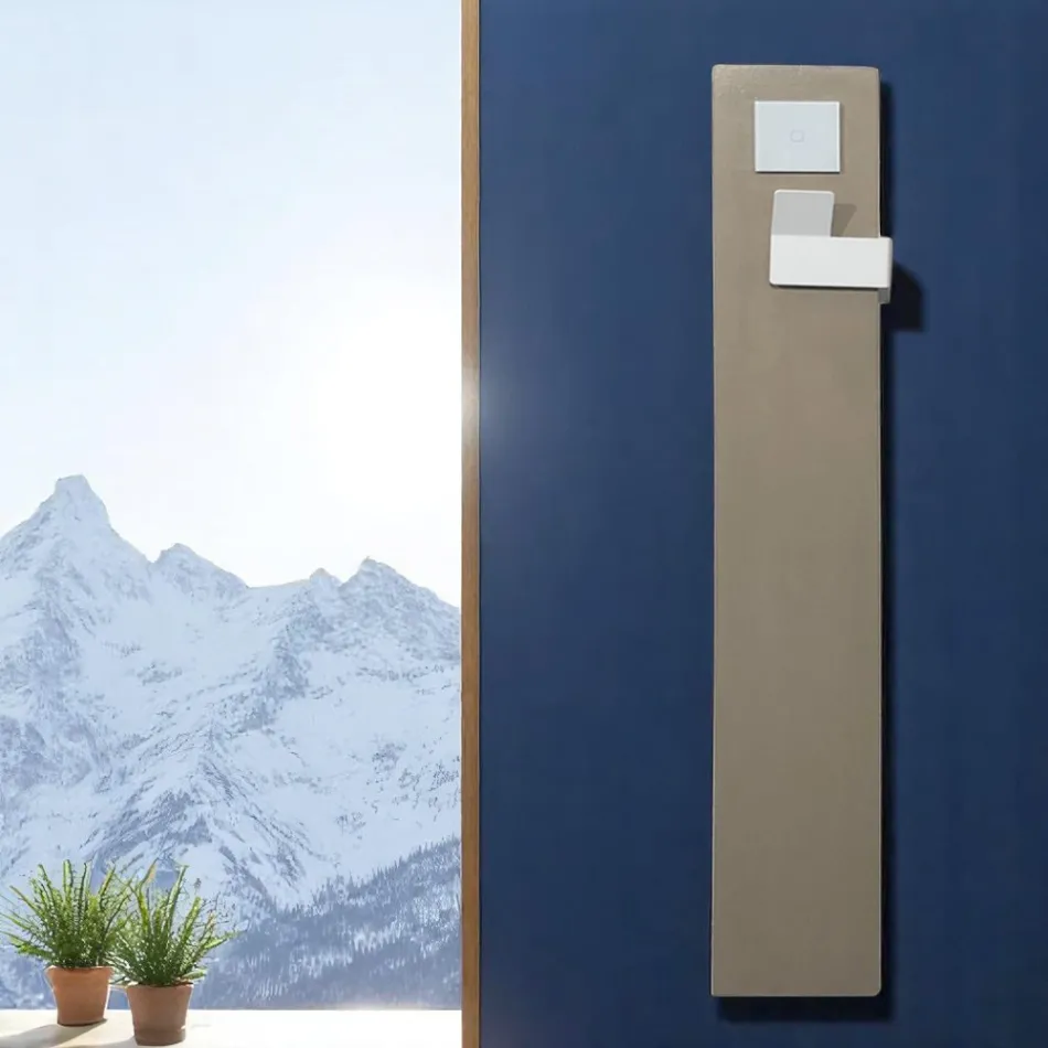 Elradiator med pekskärmstimer Smart WiFi med Alexa Standard - Cool Viadurini