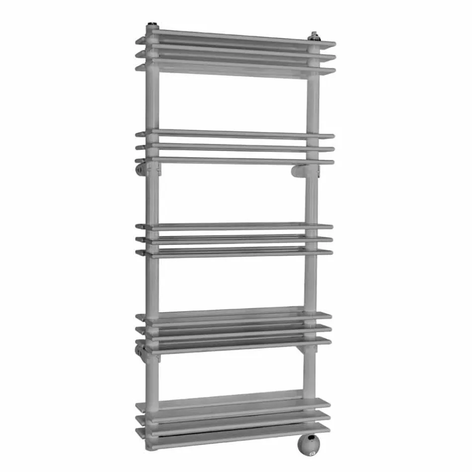 Modern vertikal väggdesign elektrisk kylare upp till 700 watt - hyllplan Viadurini