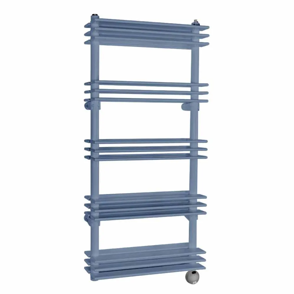 Modern vertikal väggdesign elektrisk kylare upp till 700 watt - hyllplan Viadurini