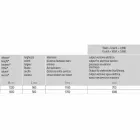 Elektrisk kylare med vertikal design upp till 1000 W - Flora Viadurini