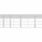 Vertikal elektrisk kylare i modern stålkonstruktion upp till 1000 W - Cut Viadurini