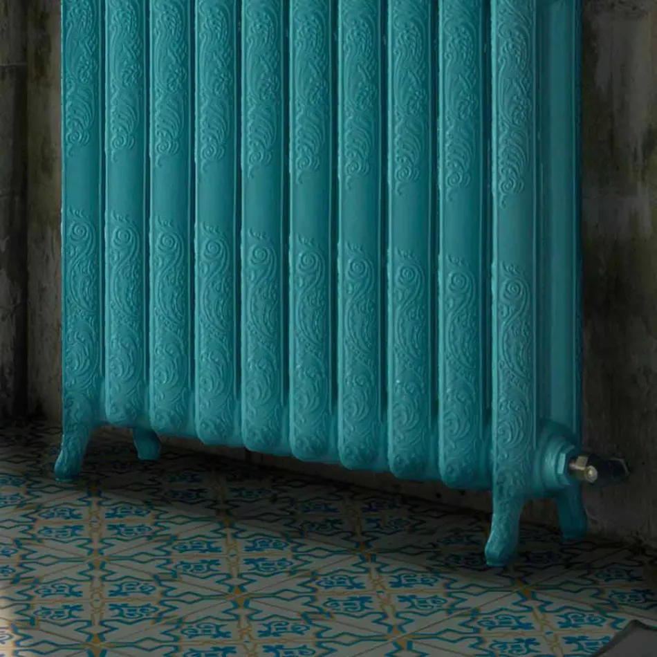 hydraulisk radiator radiator gjutjärn dekorerade Tiffany Scirocco H Viadurini