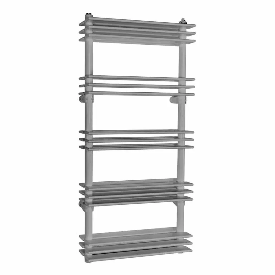 Väggmonterad radiator med modern design upp till 530 Watt - hyllplan Viadurini