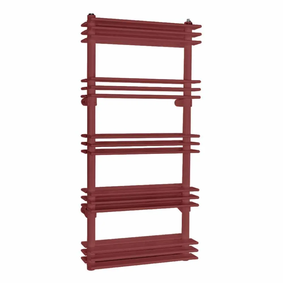 Väggmonterad radiator med modern design upp till 530 Watt - hyllplan Viadurini