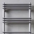 Väggmonterad radiator med modern design upp till 530 Watt - hyllplan Viadurini