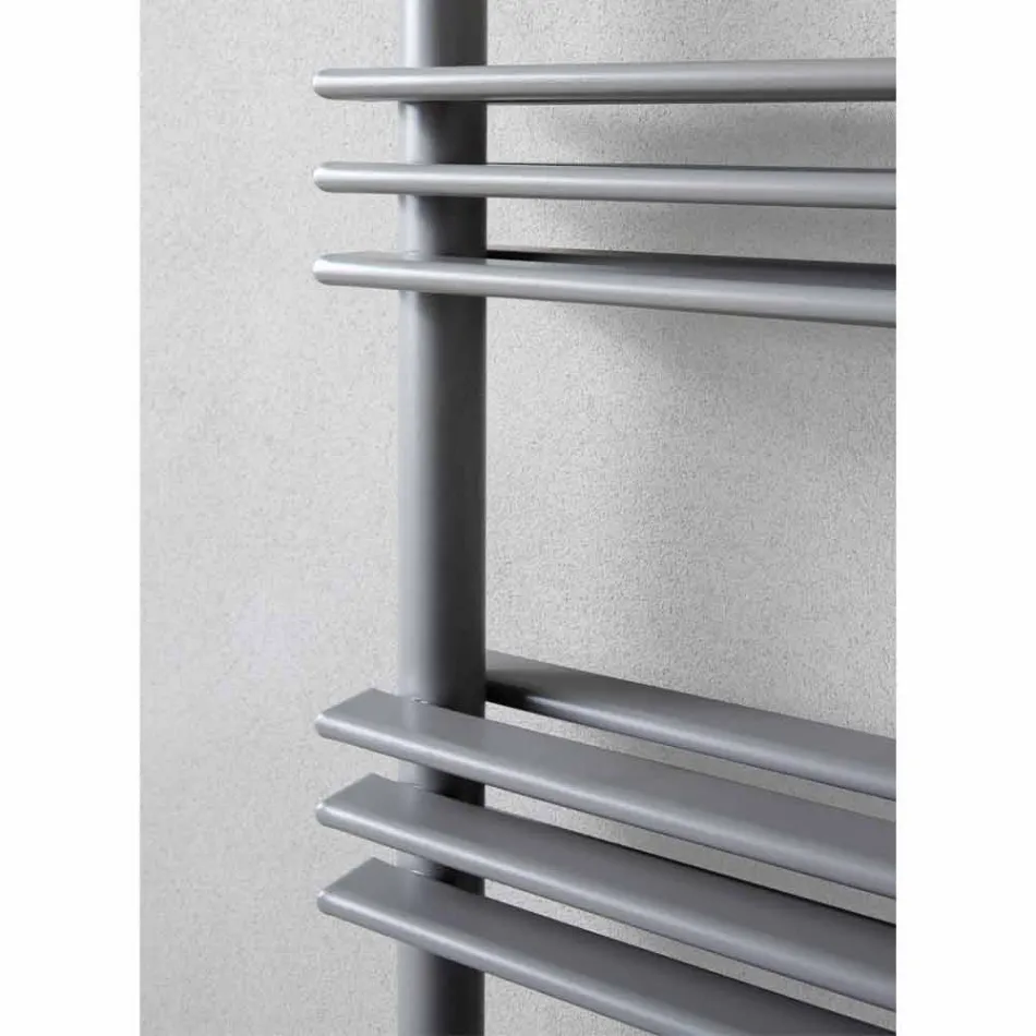 Väggmonterad radiator med modern design upp till 530 Watt - hyllplan Viadurini