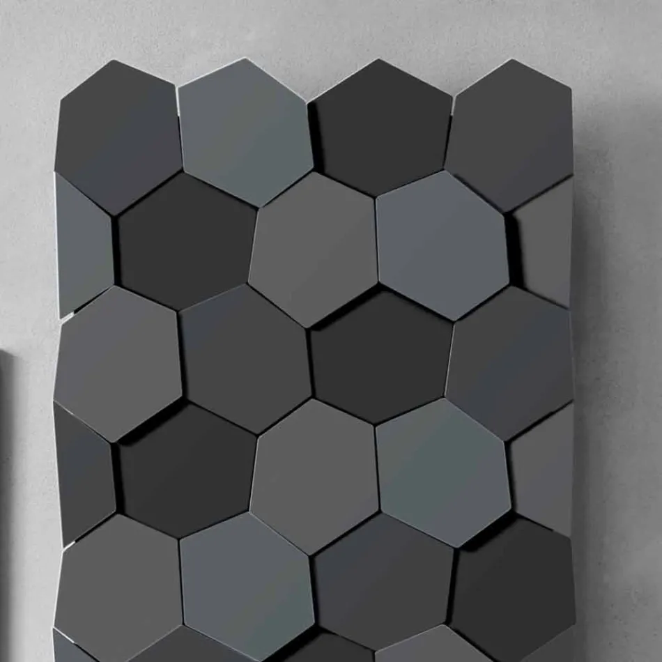 Radiator i modern design i stål Vertikal design 834 Watt - honung Viadurini