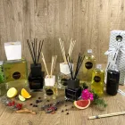Påfyllning av Bergamot Diffuser Ambient Sticks 500 ml eller 1 lt - Ladolcesicilia Viadurini