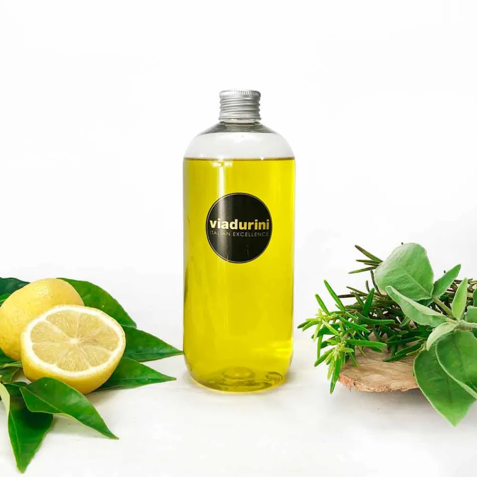 Påfyllning av Bergamot Diffuser Ambient Sticks 500 ml eller 1 lt - Ladolcesicilia Viadurini