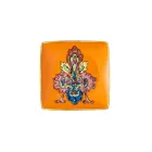 Rosenthal Versace Alphabet 6 platta fyrkantiga porslinsskålar - alfabet Viadurini