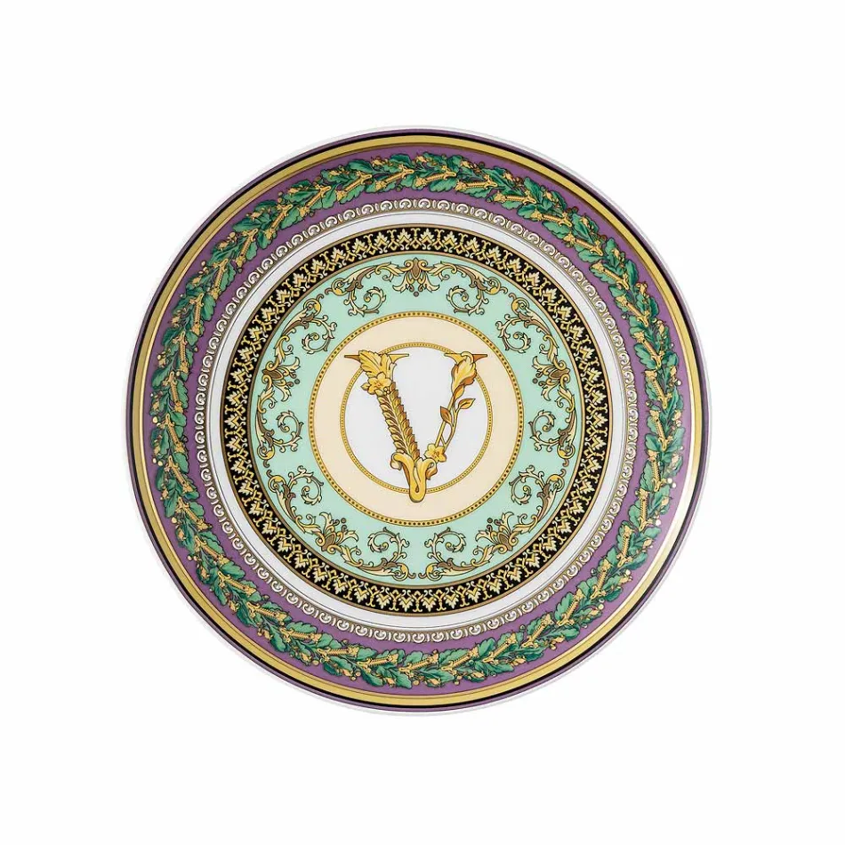 Rosenthal Versace Barocco Mosaik 4 mattallrikar Diameter 17 cm - Mosaik Viadurini