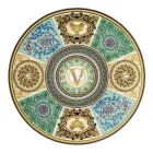 Rosenthal Versace Barocco Mosaik Platshållare Tallrik Diameter 33 cm - Mosaik Viadurini