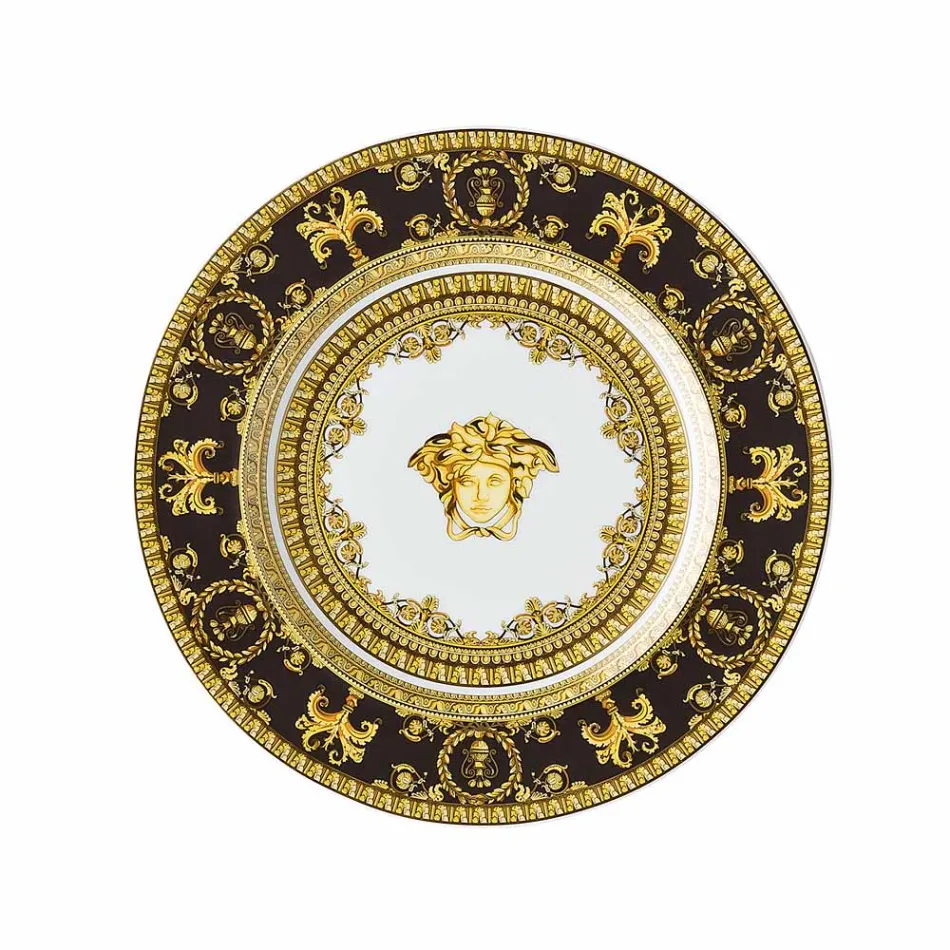 Rosenthal Versace I Love Baroque 4 mattallrikar Diameter 18 cm - Barock Viadurini