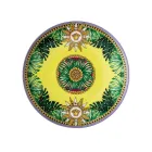 Rosenthal Versace Jungle Animalier 4 middagstallrikar Diameter 17 cm - Animalier Viadurini