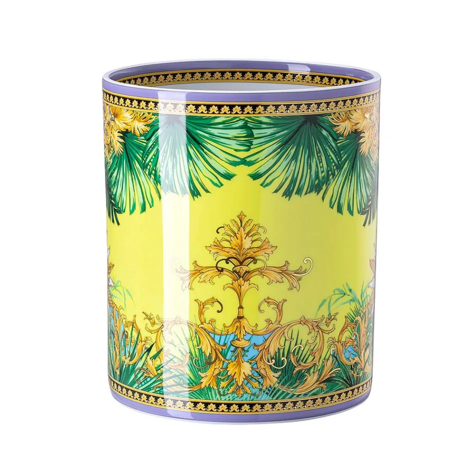 Rosenthal Versace Jungle Animalier Porslinsvas - Animalier Viadurini
