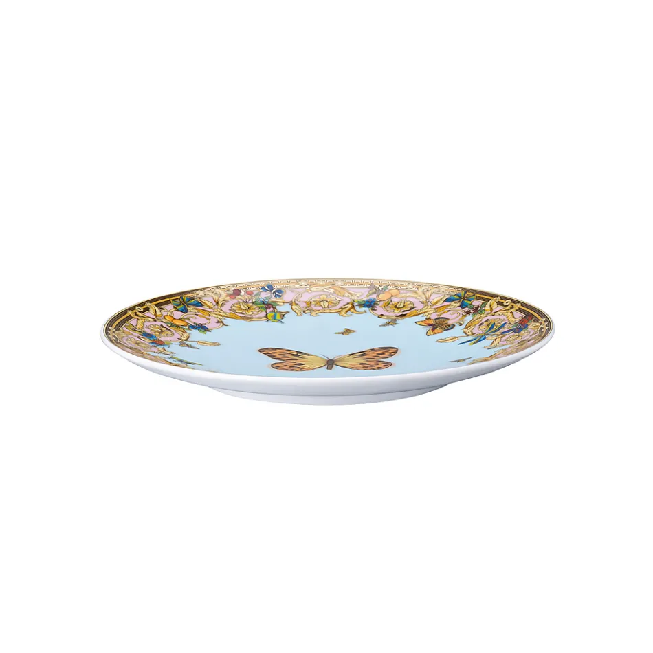 Rosenthal Versace Le Jardin 4 mattallrikar Diameter 17 cm i porslin - Jardin Viadurini