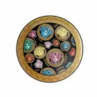 Rosenthal Versace Medusa Amplified Multicolor 4 middagstallrikar - Amplifiedmulticolor Viadurini