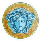Rosenthal Versace Medusa Förstärkt Plattskylt Diameter 33 cm - Medusaamplifield Viadurini