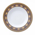Rosenthal Versace Medusa Blue Plate modern design porslin botten