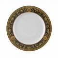 Rosenthal Versace Medusa Blue Plate 27cm porslin golvdesign
