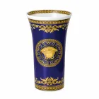 Rosenthal Versace Medusa Blue Vase av modern design porslin 26cm Viadurini