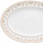Rosenthal Versace Medusa Gala 34cm porslin oval platta konstruktion Viadurini