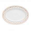 Rosenthal Versace Medusa Gala 34cm porslin oval platta konstruktion