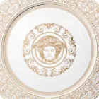 Rosenthal Versace Medusa Gala maträtt hållare 33cm porslin Viadurini