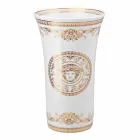 Rosenthal Versace Medusa Gala konstruktion porslin vas h 34cm Viadurini