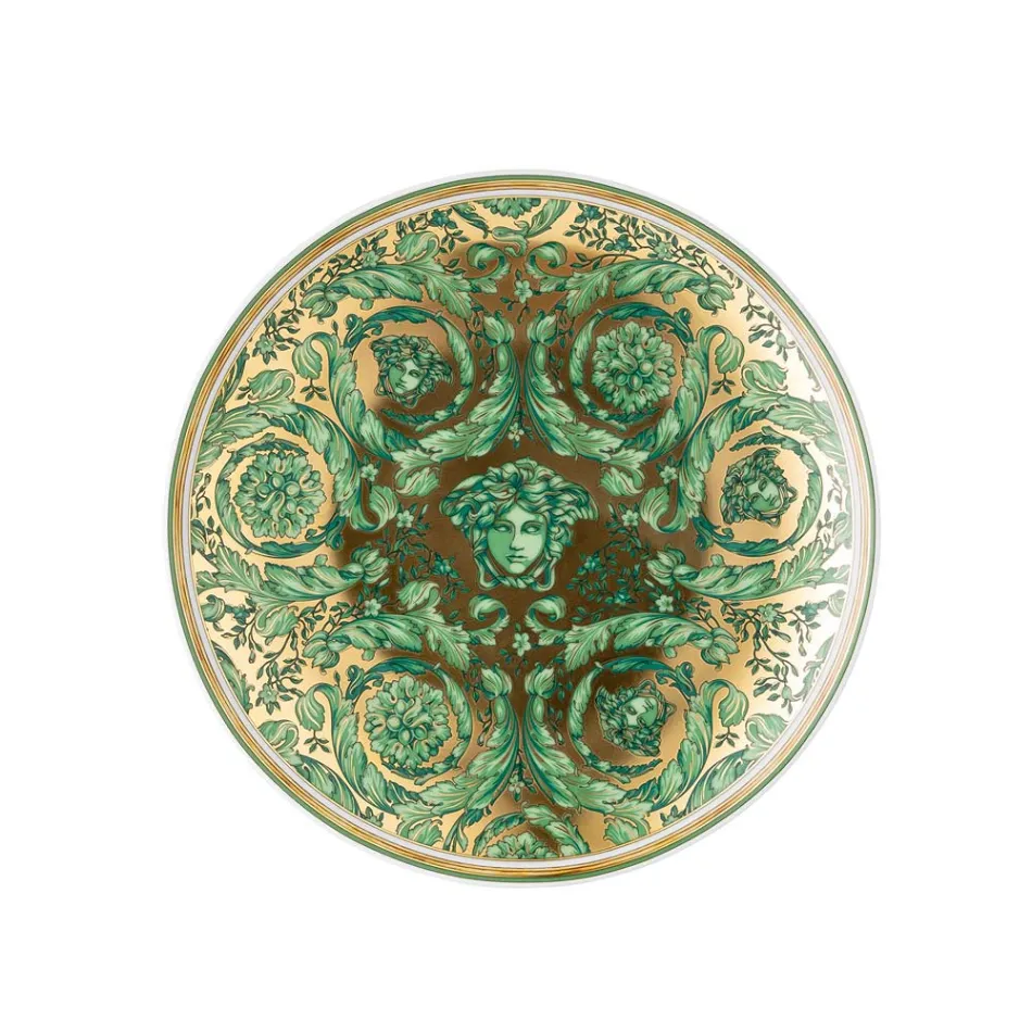 Rosenthal Versace Medusa Garland 4 middagstallrikar Diameter 17 cm - jul Viadurini