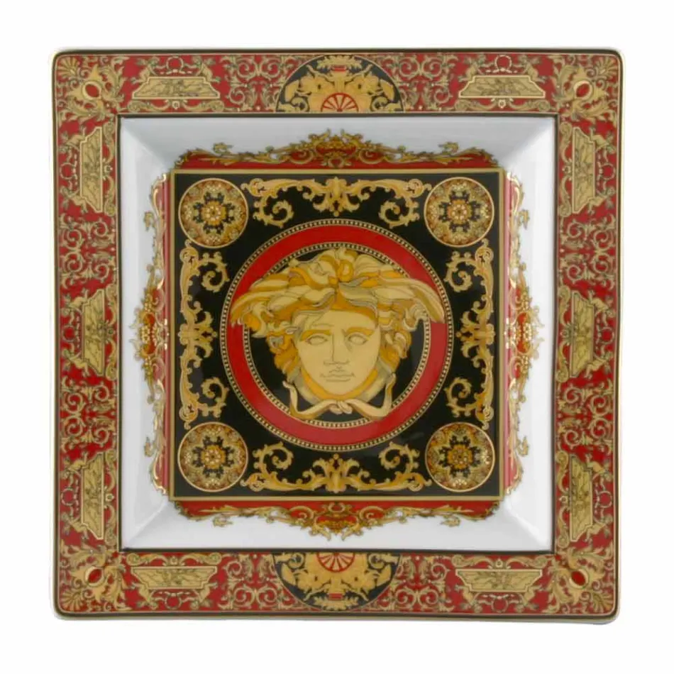 Rosenthal Versace Medusa Red designen Cup porslin 22cm Viadurini