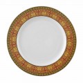 Rosenthal Versace Medusa Red Plate 22 cm porslin