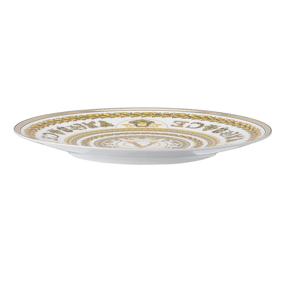 Rosenthal Versace Virtus Gala Platshållartallrik Diameter 33 cm i porslin - barock Viadurini
