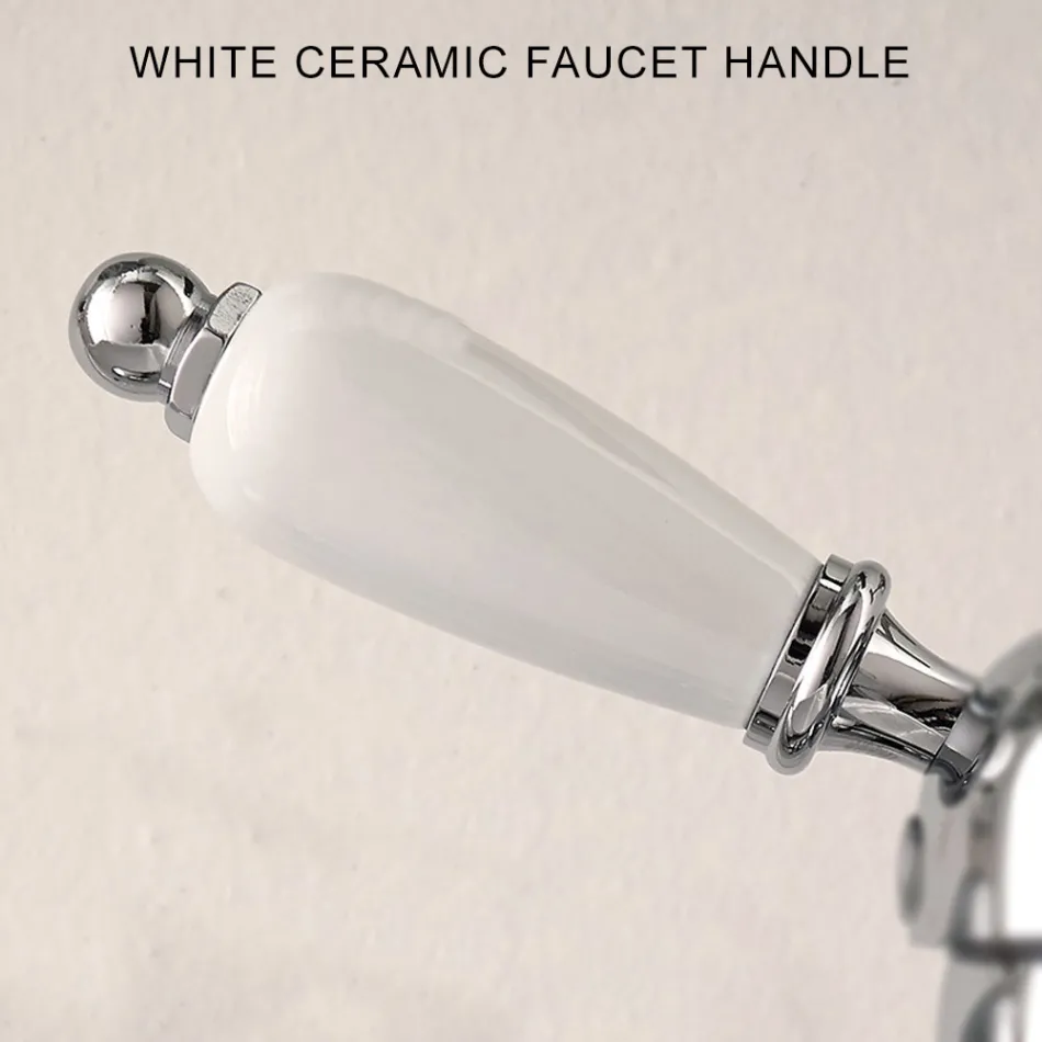 Golvstående badkarskran med handdusch i mässing tillverkad i Italien - Noriana Viadurini