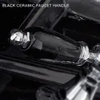 Klassisk bidétapp med ett hål och handgjorda mässingshandtag - Noriana Viadurini