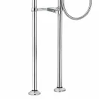 Klassisk kran för badkar på mässingskolonner Tillverkad i Italien - Enriko Viadurini