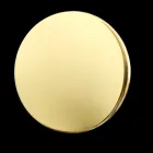 3-håls handfatskran i mässing med hög pip och avlopp - Ercolina Viadurini