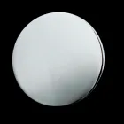 3-håls handfatskran i mässing med hög pip och avlopp - Ercolina Viadurini