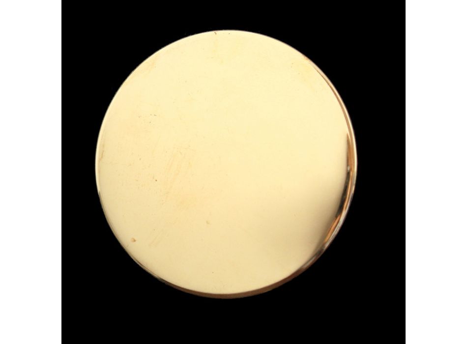 Klassisk diskbänkskran med ett hål i mässing och fjärilshandtag - Miriano Viadurini