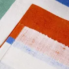 Handmålad hamp Runner Italian Art Unique Piece - Varumärken Viadurini