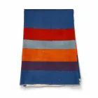 Runner of Italian Art Produced and Hand Painted in Hemp Unique Piece - Merken Viadurini