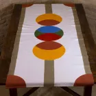 Handmålad italiensk hamp Runner One Piece - märken Viadurini