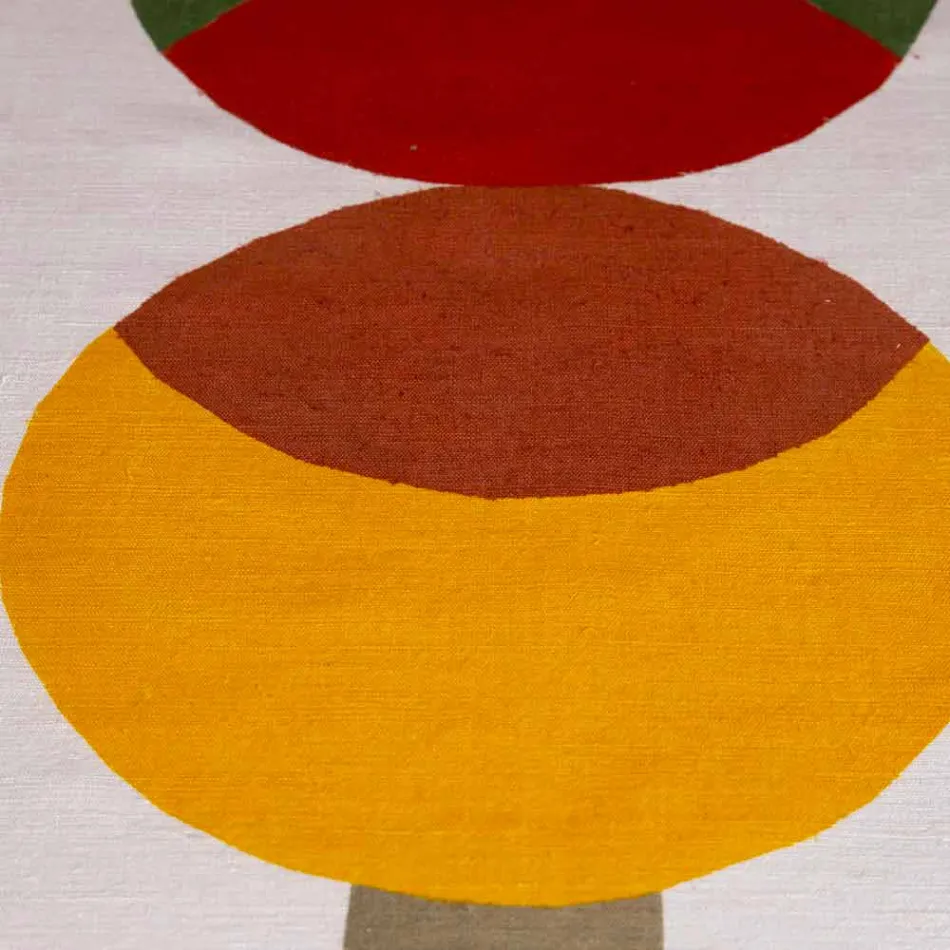 Handmålad italiensk hamp Runner One Piece - märken Viadurini